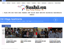 Tablet Screenshot of nusabali.com